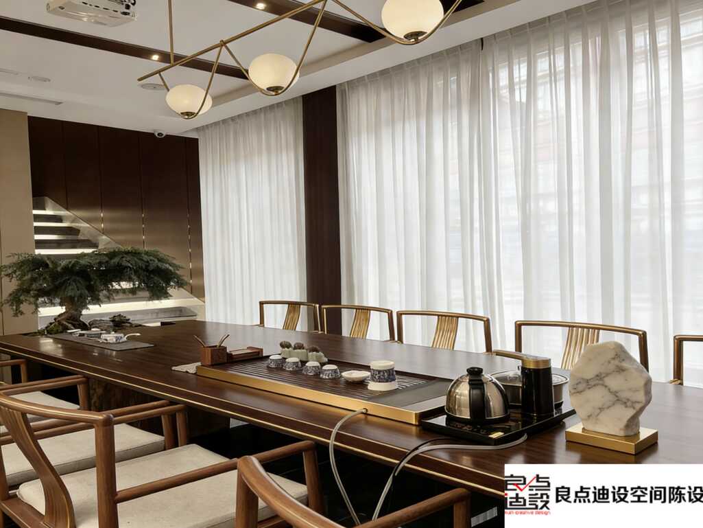 爆款新中式茶楼装修!软装设计这样玩，禅意秒变时髦精​